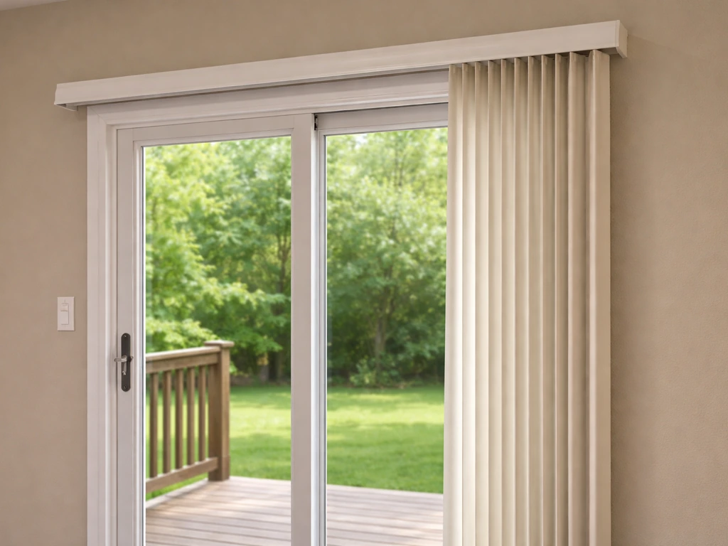 How to Hang Vertical Blinds on a Patio Door