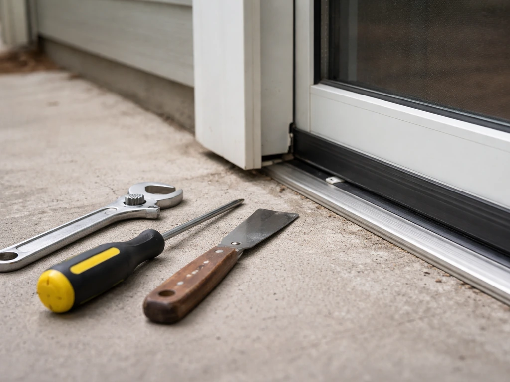 How to Trim a Patio Door: Fix Gaps and Clearance