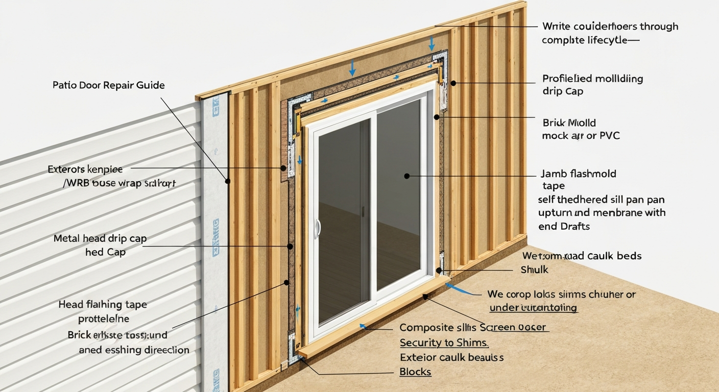 How to Install Brick Molding Around Patio Door: DIY Guide