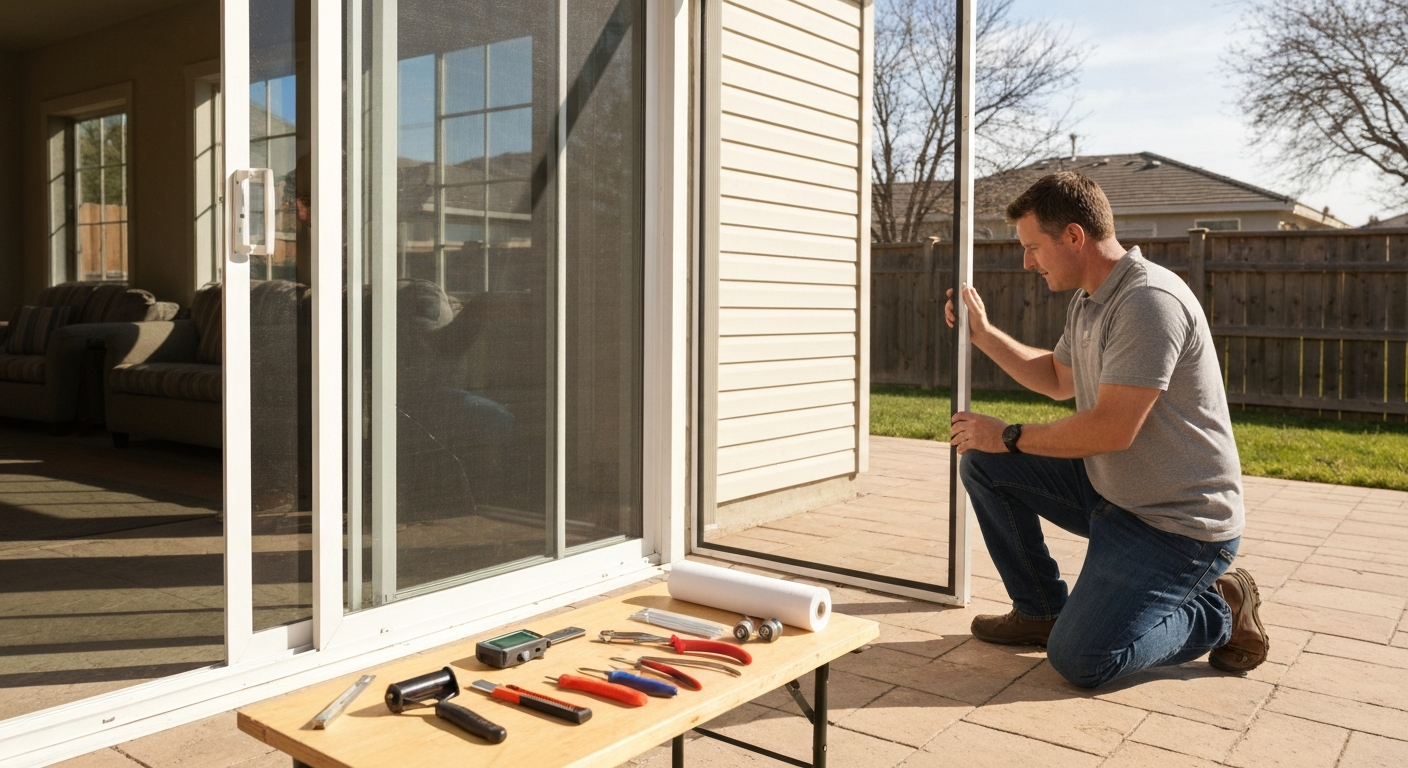 Where to Repair Patio Screen Door: DIY, Pros & Costs